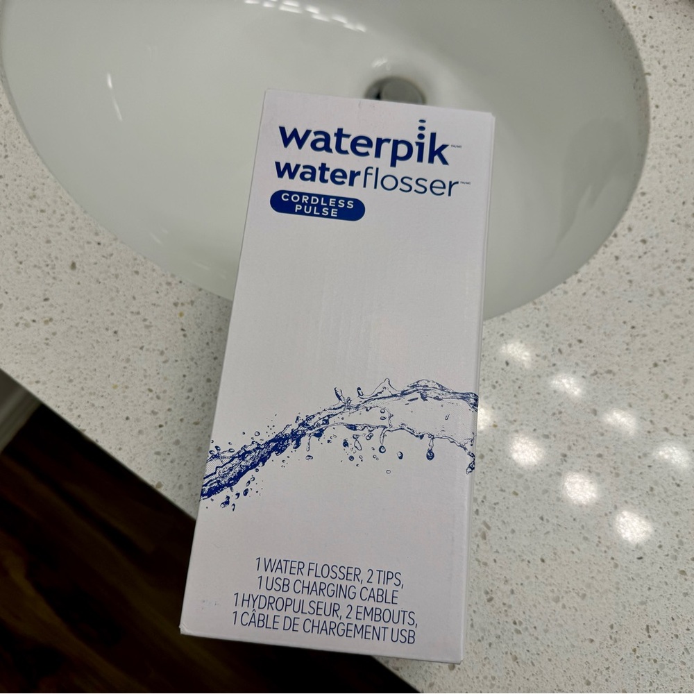 waterpik cordless pulse rechargeable portable water flosser, waterpik flosser